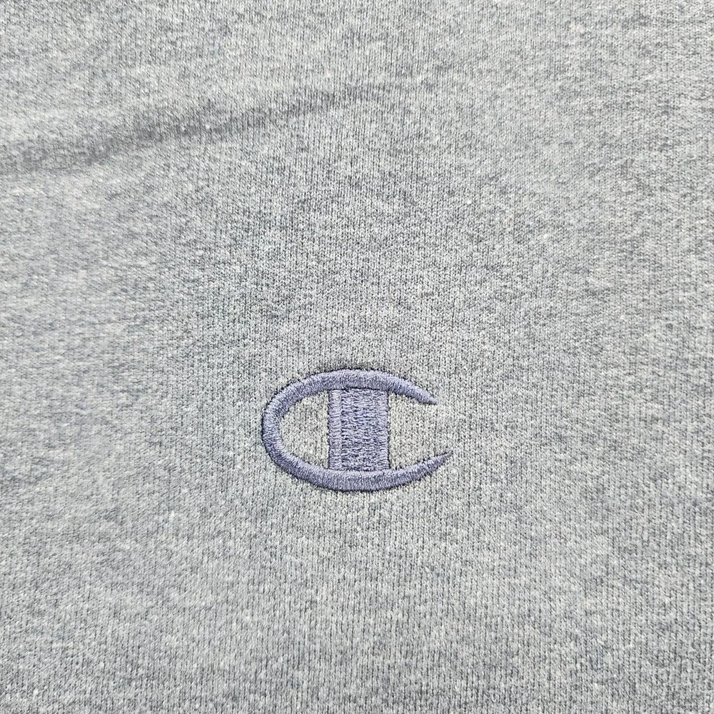 Champion Sweatshirt Mens Large Blue Long Sleeve Logo